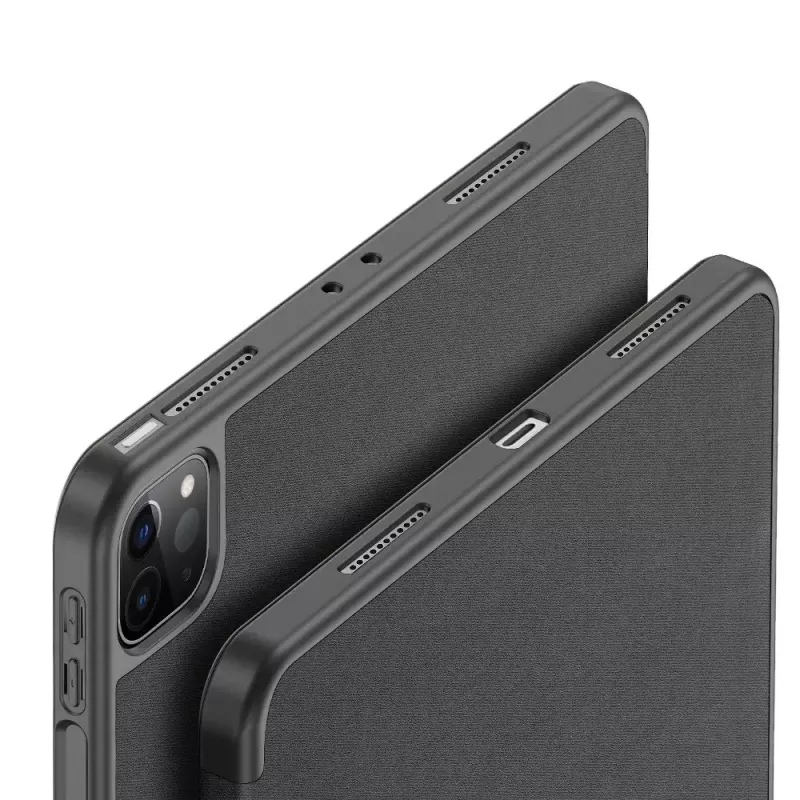 Nevox Vario Series 2347 custodia a libro per Apple iPad Pro 13 pollici (33 cm) M4/M5, PU, chiusura magnetica, grigio
