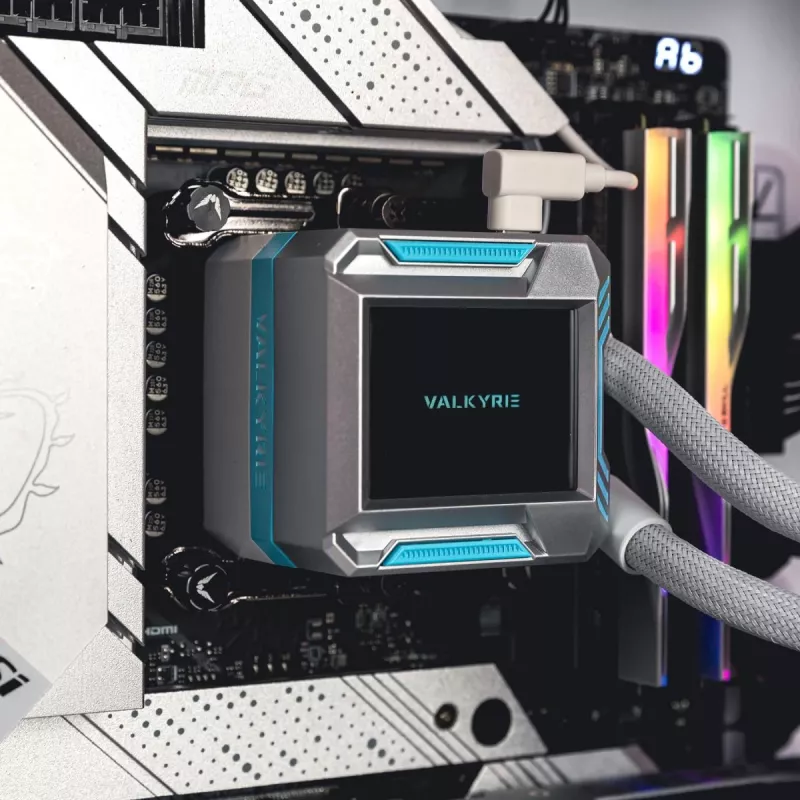Dissipatore liquido All-in-One VALKYRIE Syn 240 ARGB bianco