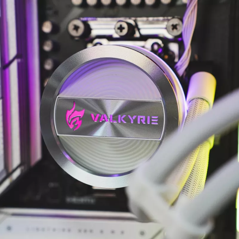 Dissipatore liquido All-in-One VALKYRIE Dragonfang 360 ARGB bianco