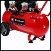 Einhell TE-AC 50 Silent 4020620 compressore d'aria, 1500 W, 50 l, 8 bar, rosso/nero