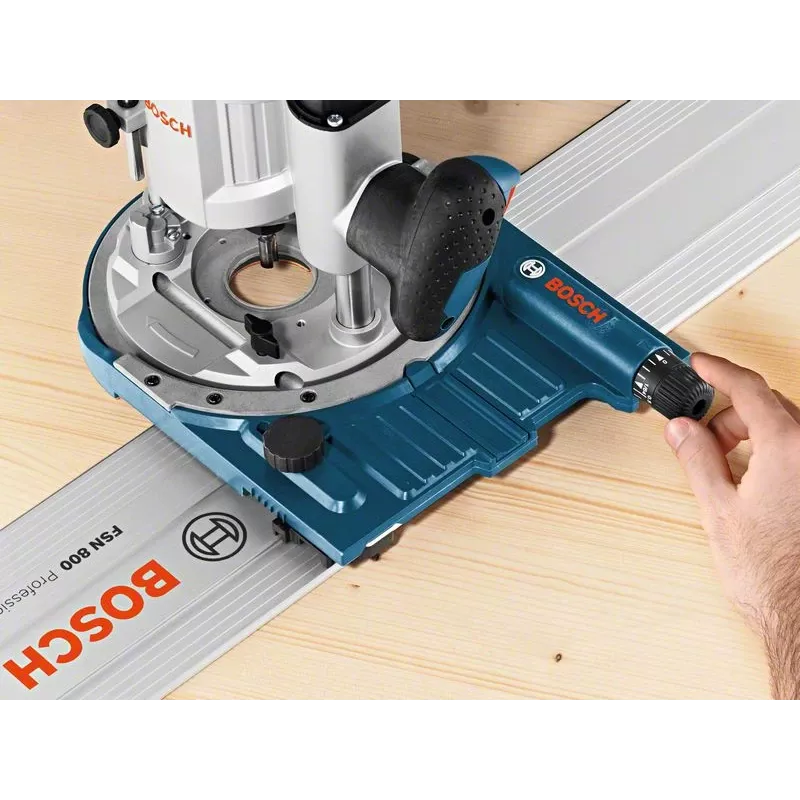 Bosch Professional FSN OFA 1600Z0000G adattatore per guida per fresatrici verticali, alluminio, blu