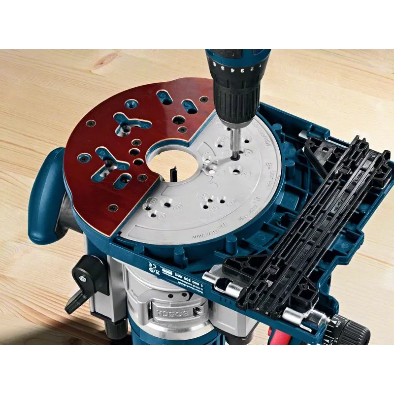 Bosch Professional FSN OFA 1600Z0000G adattatore per guida per fresatrici verticali, alluminio, blu