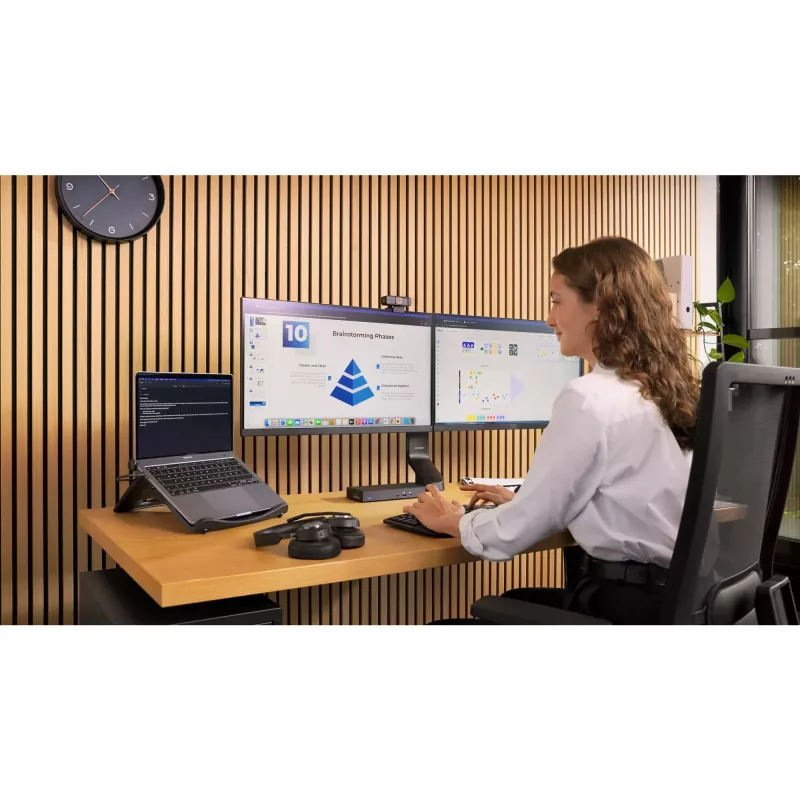Tastiera Kensington Pro Fit Ergo KB675 EQ TKL USB RF Wireless Bluetooth QWERTZ tedesco nero