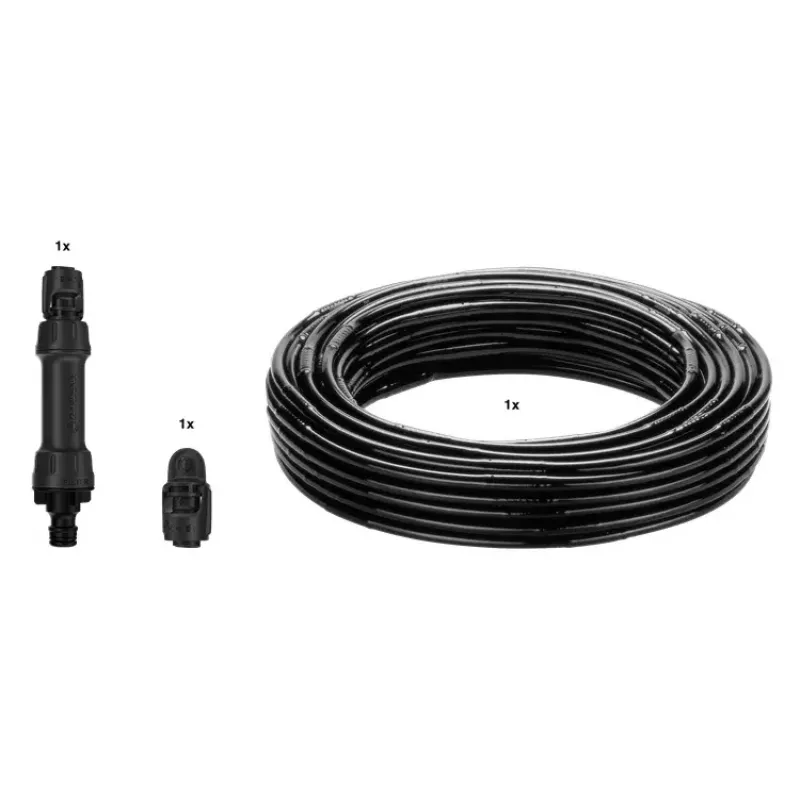 Sistema di irrigazione a goccia Gardena 13501-20 lunghezza tubo 50 m nero