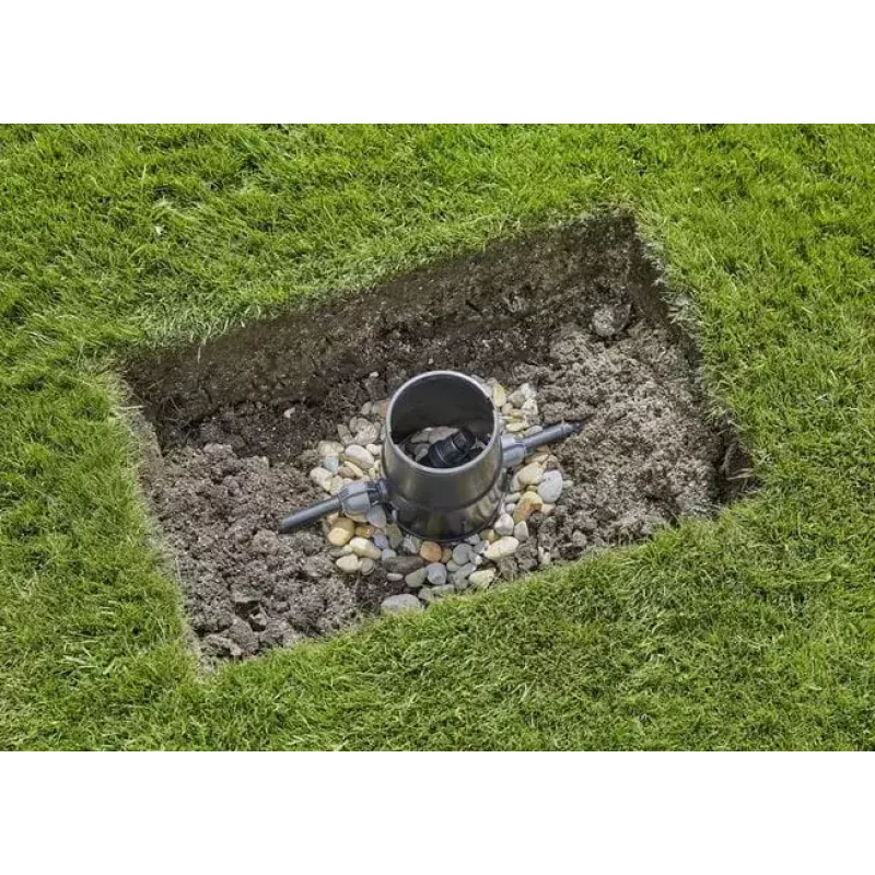 Riduttore di pressione per impianto di irrigazione a pioggia Gardena 08200-20, nero