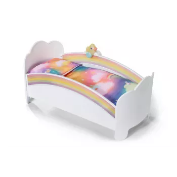 Letto per bambole ZAPF creation BABY born letto arcobaleno 835999 per bambole da 43 cm
