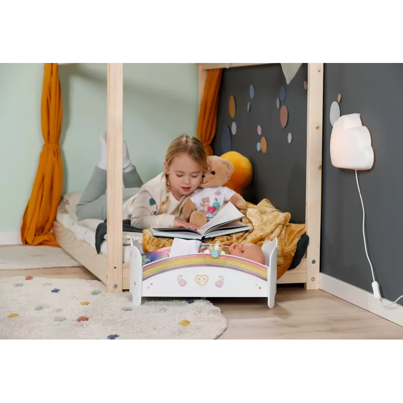 Zapf Creation BABY born Rainbow Bed 835999 mobili per bambole