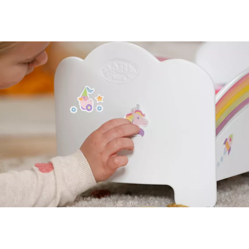 Zapf Creation BABY born Rainbow Bed 835999 mobili per bambole