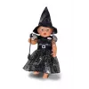 BABY born Hexe 43 cm, costume per bambola, 3 anni