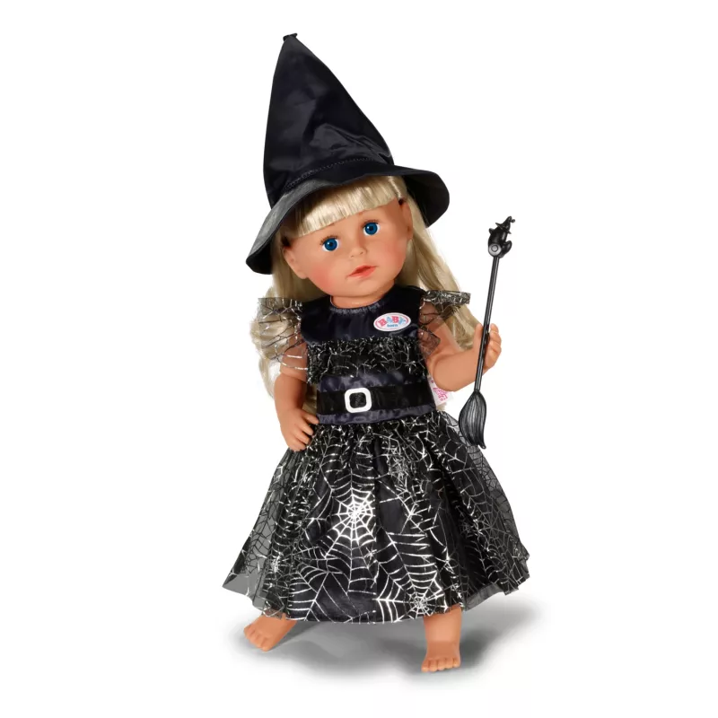 BABY born Hexe 43 cm, costume per bambola, 3 anni