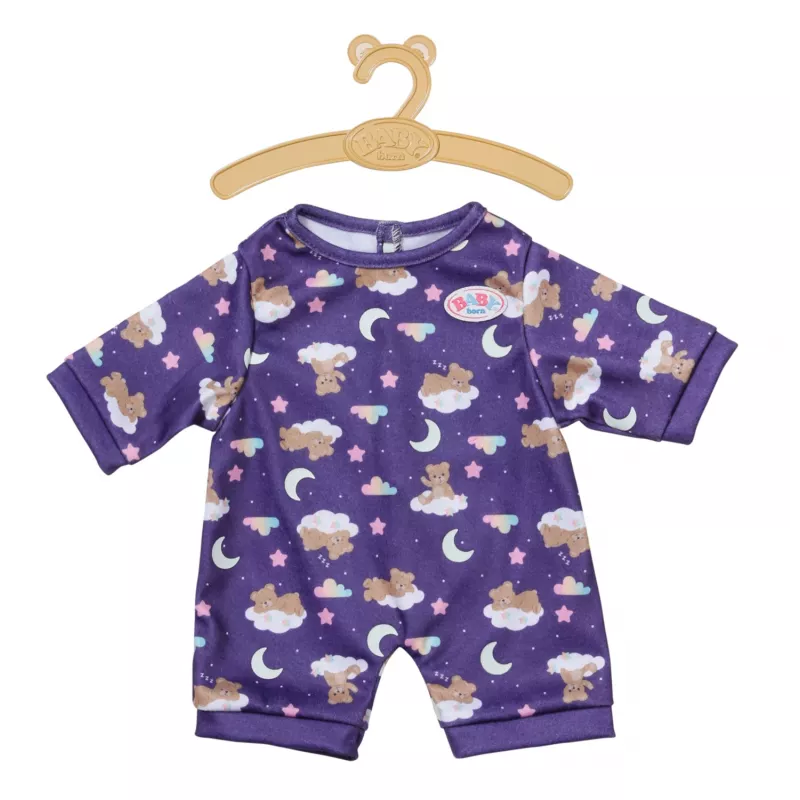BABY born Teddy pigiama Glow in the Dark, tutina per bambola, 1 anno
