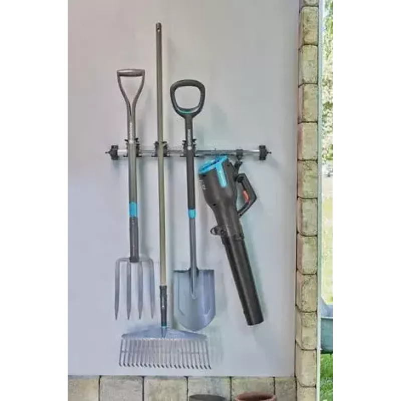 Gardena 3509-20 scaffale portautensili da giardino a parete plastica gomma acciaio