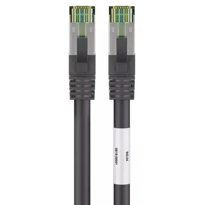 Cavo di rete Goobay CAT 8.1 patch RJ-45 Cat8.1 5m nero