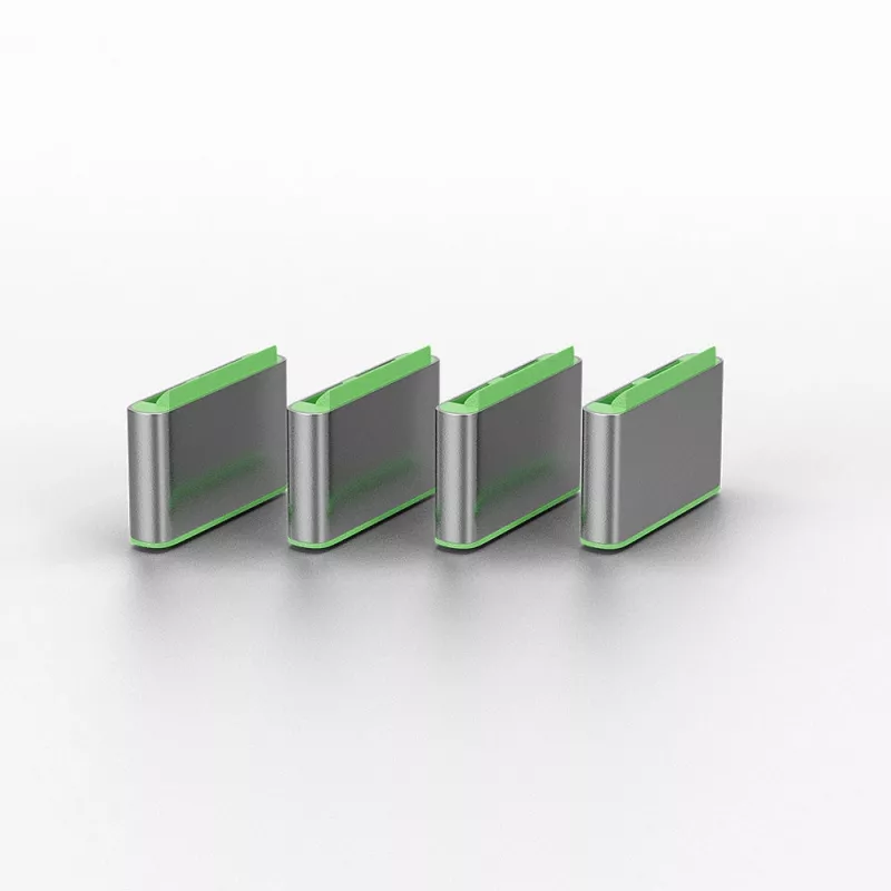 Chiave port-blocker Lindy chiave port-blocker USB Type-C confezione da 4 verde