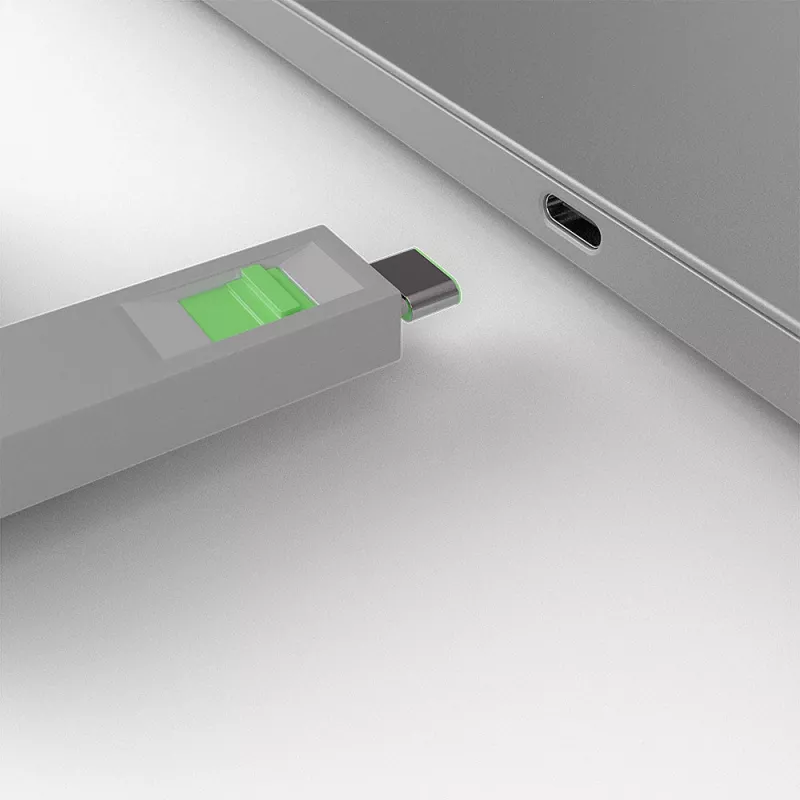 Chiave port-blocker Lindy chiave port-blocker USB Type-C confezione da 4 verde