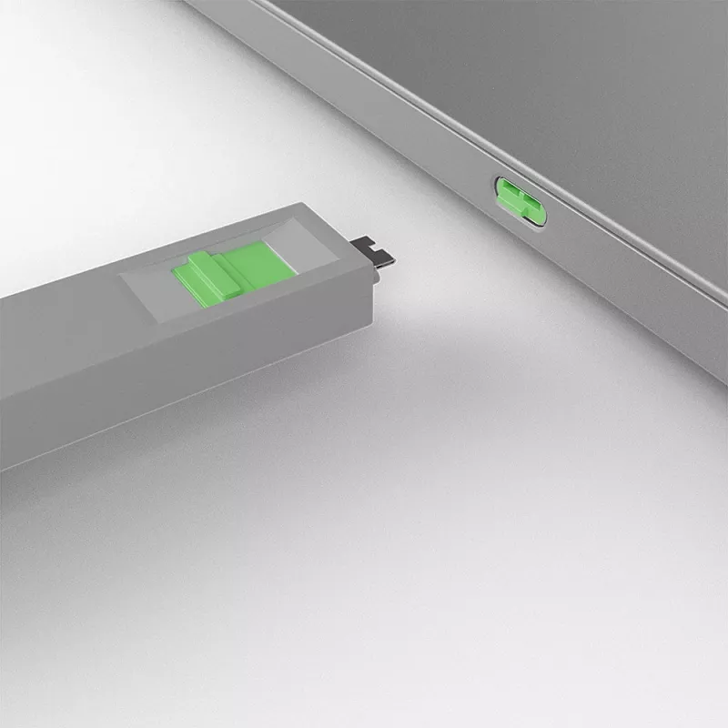 Chiave port-blocker Lindy chiave port-blocker USB Type-C confezione da 4 verde