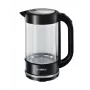Bollitore elettrico Bosch TWK70B03 1,7 L, 2400 W, corpo in vetro, nero/trasparente