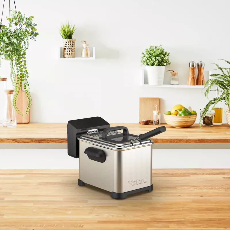 Tefal Family Pro FR507D singolo 4 L a sé stante 2400 W friggitrice acciaio inox