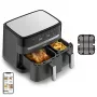 Tefal Dual Easy Fry & Grill EY905B doppio da 8,3 L a sé stante 2700 W friggitrice ad aria calda grigio