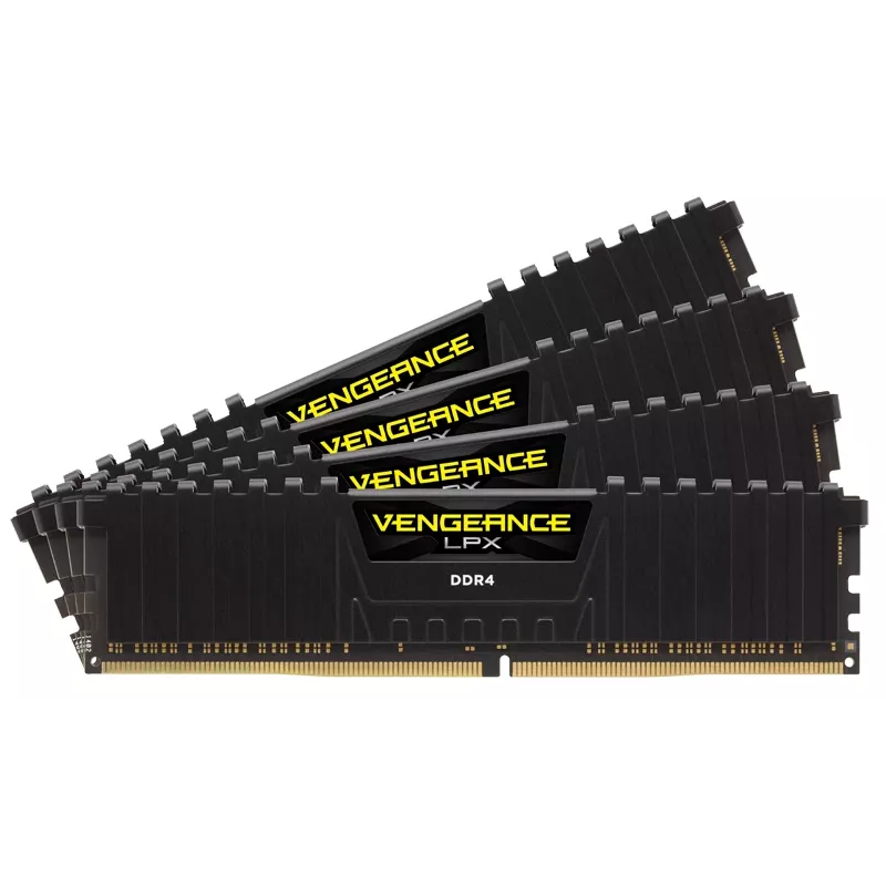 CORSAIR memoria 32GB DDR4 3200MHz Unbuffered 16-18-18-36 Vengeance Low Profilex nero