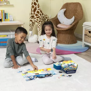 Giochi PAW Patrol Il Film, puzzle da 48 pezzi per bambini dai 4 anni, Chase