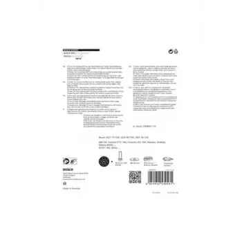 Bosch 2 608 900 007 accessorio per utensile rotante levigatura/abrasivo platorello