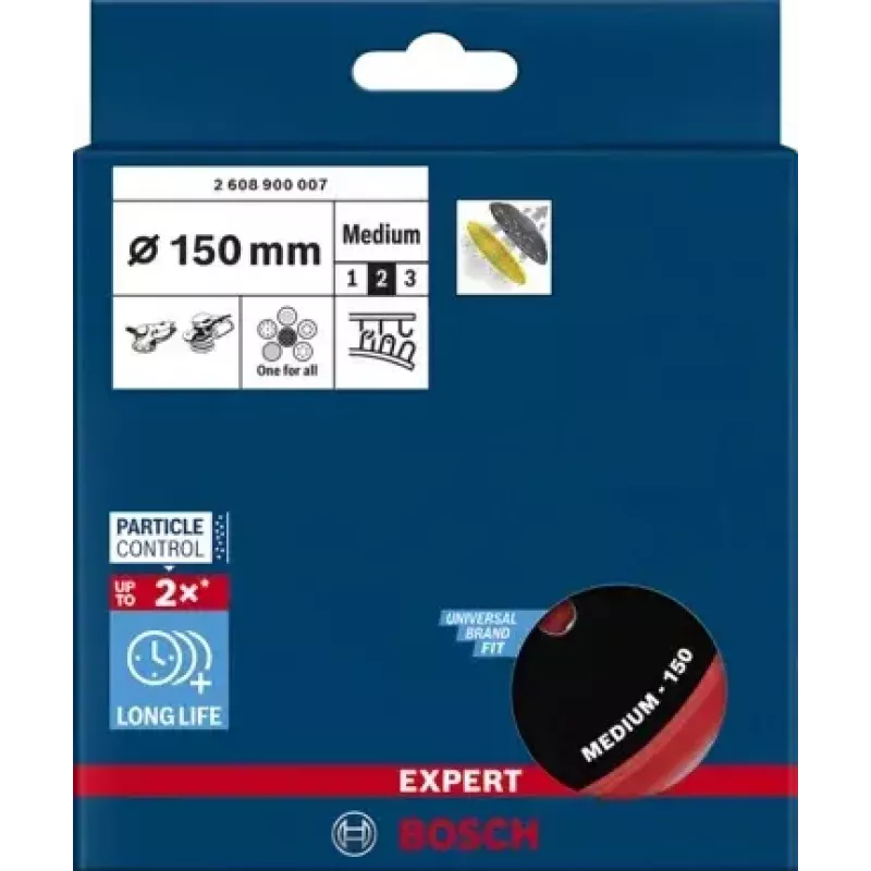 Bosch 2 608 900 007 accessorio per utensile rotante levigatura/abrasivo platorello
