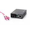 DIGITUS convertitore multimediale, multimodale 10/100Base-TX su 100Base-FX, incl. alimentatore connettore SC, fino a 2 km