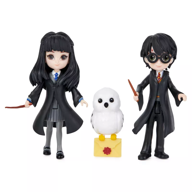 Wizarding World, Magical Minis Harry Potter e Cho Chang set amicizia con creatura, giocattolo per bambini da 5 anni