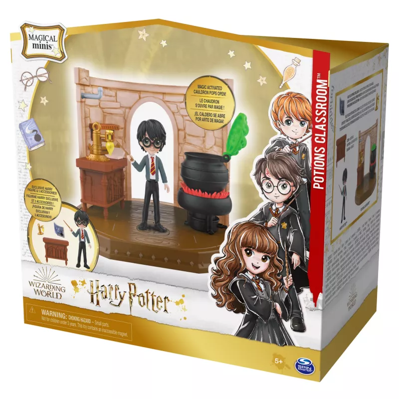 Action figure Wizarding World Harry Potter Magical Minis aula delle pozioni