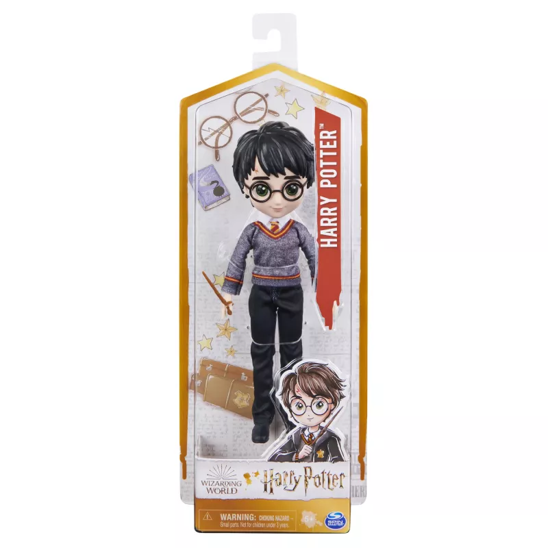 Wizarding World Harry Potter, bambola Harry Potter 8 pollici, giocattolo per bambini da 5 anni