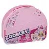 Zoobles, Dance Studio playset multipack e valigetta portaoggetti con 3 figure da collezione esclusive che si trasformano, giocattolo per bambine da 5 anni