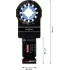 Bosch 2 608 900 012 accessorio per utensili multifunzione lama per taglio a tuffo