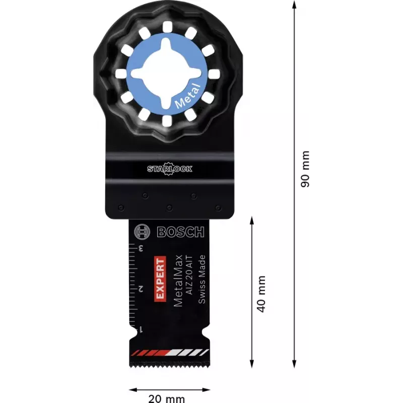 Bosch 2 608 900 012 accessorio per utensili multifunzione lama per taglio a tuffo