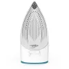 Tefal Express Easy SV6131E0 stazione di stiro a vapore, 5,8 bar, 120 g/min, colpo di vapore 350 g/min, 1,7 l, spegnimento automatico, bianco/turchese
