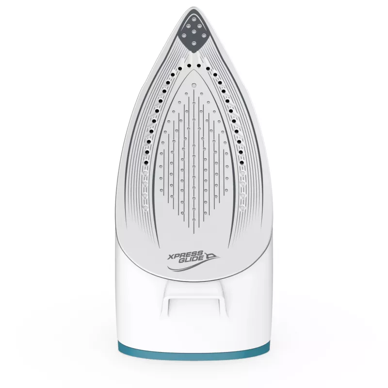 Tefal Express Easy SV6131E0 stazione di stiro a vapore, 5,8 bar, 120 g/min, colpo di vapore 350 g/min, 1,7 l, spegnimento automatico, bianco/turchese