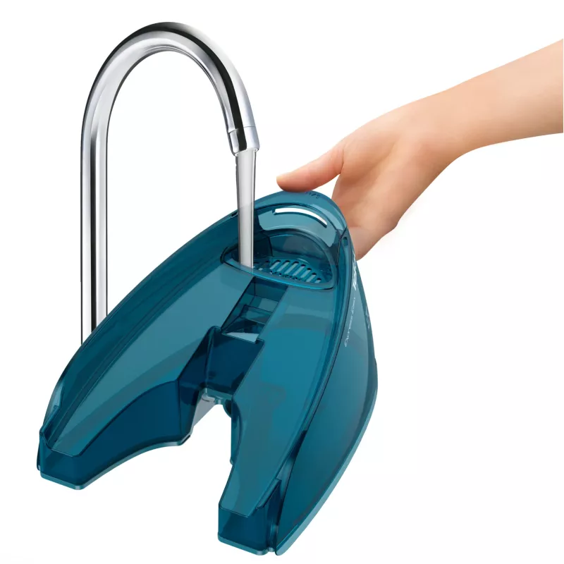 Tefal Express Easy SV6131E0 stazione di stiro a vapore, 5,8 bar, 120 g/min, colpo di vapore 350 g/min, 1,7 l, spegnimento automatico, bianco/turchese