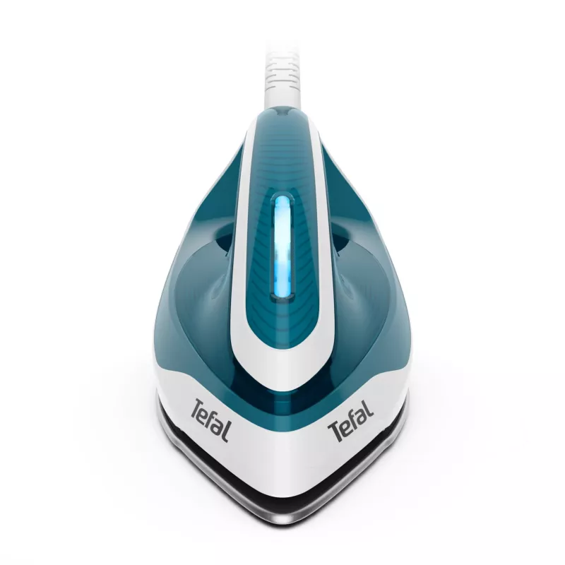 Tefal Express Easy SV6131E0 stazione di stiro a vapore, 5,8 bar, 120 g/min, colpo di vapore 350 g/min, 1,7 l, spegnimento automatico, bianco/turchese