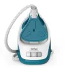Tefal Express Easy SV6131E0 stazione di stiro a vapore, 5,8 bar, 120 g/min, colpo di vapore 350 g/min, 1,7 l, spegnimento automatico, bianco/turchese