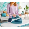 Tefal Express Easy SV6131E0 stazione di stiro a vapore, 5,8 bar, 120 g/min, colpo di vapore 350 g/min, 1,7 l, spegnimento automatico, bianco/turchese