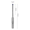 Punta Bosch SDS plus-7X 5,5 mm 115 mm