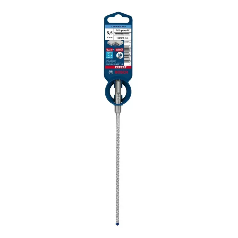 Punta Bosch SDS plus-7X 5,5 mm 215 mm