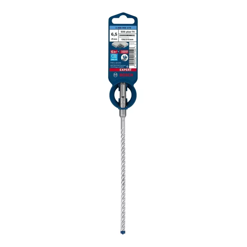 Punta Bosch SDS plus-7X 6,5 mm 215 mm