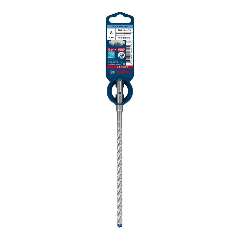 Punta trapano Bosch SDS plus-7X 8mm 215mm