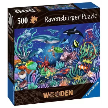 Ravensburger 17515 puzzle 500 pezzi animali sotto il mare