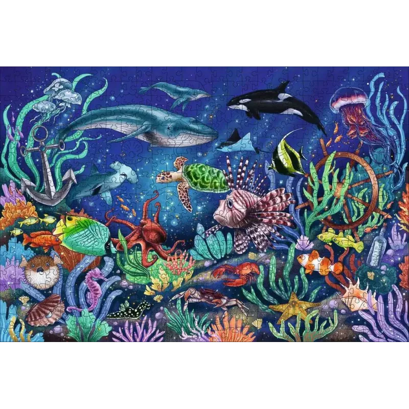 Ravensburger 17515 puzzle 500 pezzi animali sotto il mare