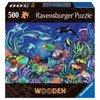 Ravensburger 17515 puzzle 500 pezzi animali sotto il mare