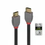 Lindy cavo HDMI Ultra High Speed 3 m, Anthra Line, 3 m, HDMI Type-A (standard), HDMI Type-A (standard), 3D, 48 Gbit/s, nero