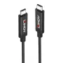 Lindy cavo USB 3.2 Gen 2 C/C attivo 5 m, 5 m, USB C, USB C, USB 3.2 Gen 2 (3.1 Gen 2), 10 Gbit/s, nero