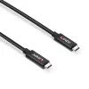 Lindy cavo USB 3.2 Gen 2 C/C attivo 5 m, 5 m, USB C, USB C, USB 3.2 Gen 2 (3.1 Gen 2), 10 Gbit/s, nero